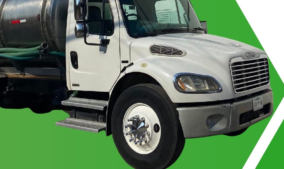 Pipa certificada de Morcast del Norte para transporte de residuos líquidos
