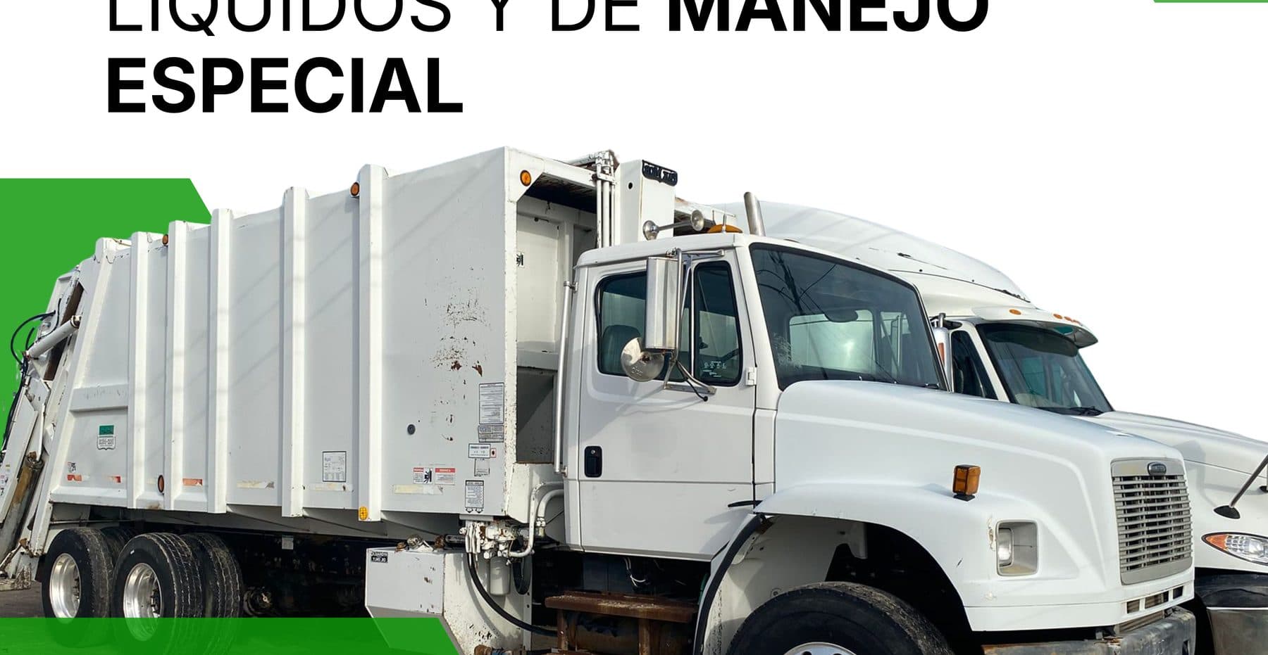 Camión recolector de Morcast del Norte en Matamoros, Tamaulipas